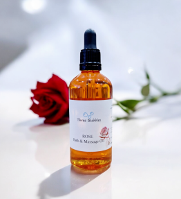 Bath & Massage Oil- Rose