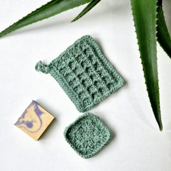 jute set- bath/dish