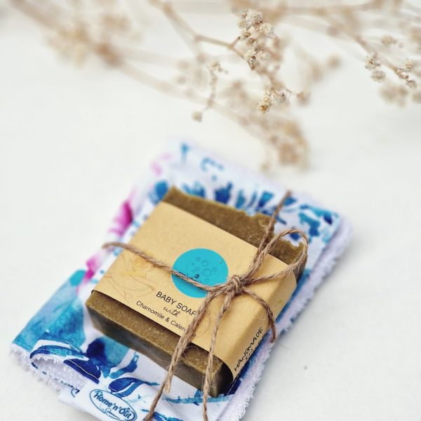 Soap & Face Cloth Gift Set - Image 2