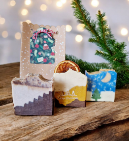 Festive Soap Trio